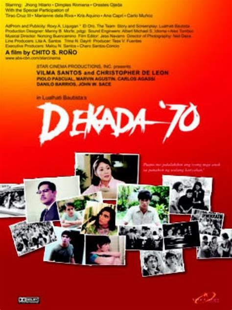dekada 70 lualhati bautista summary|Dekada '70 (film) .